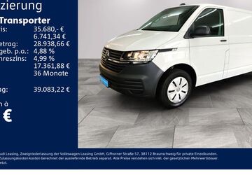 VW T6 Transporter 19.380 km 34.980 &euro; Borna 04552