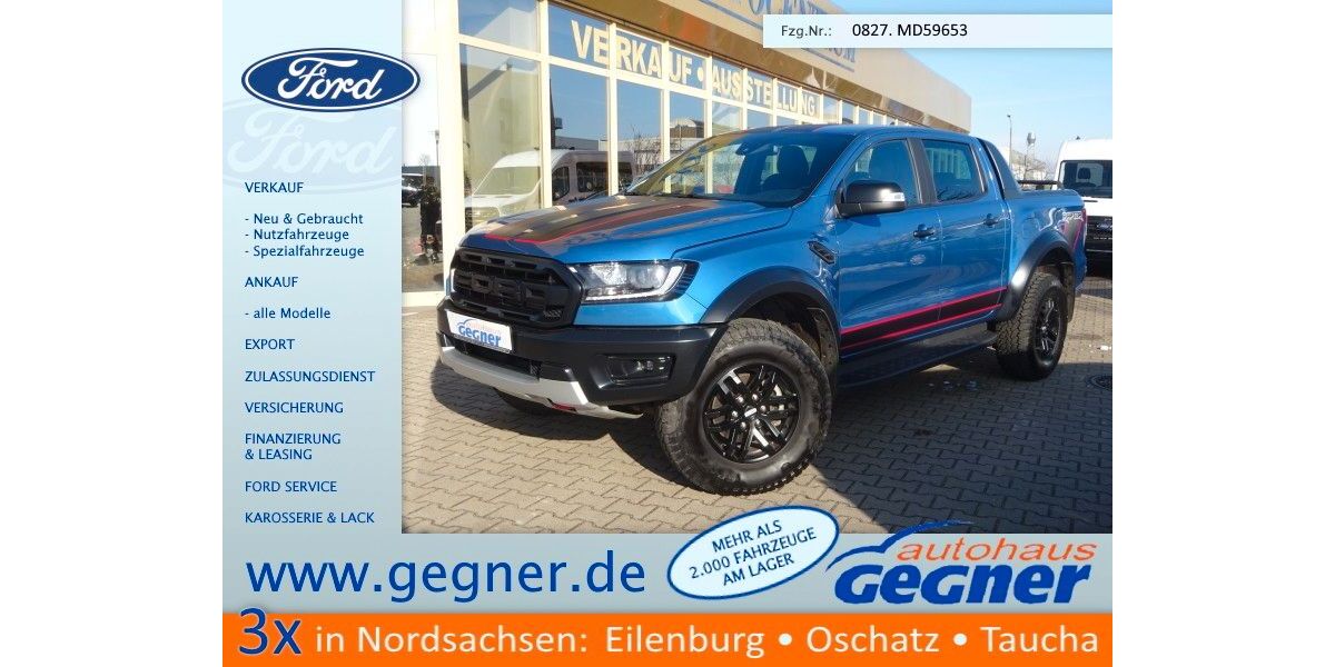 Ford Ranger 62.586 km 40.840 &euro; Eilenburg 04838