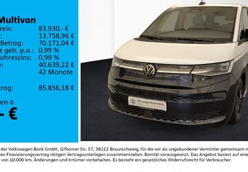 VW T7 Multivan 7.500 km 83.930 &euro; Leipzig 04178
