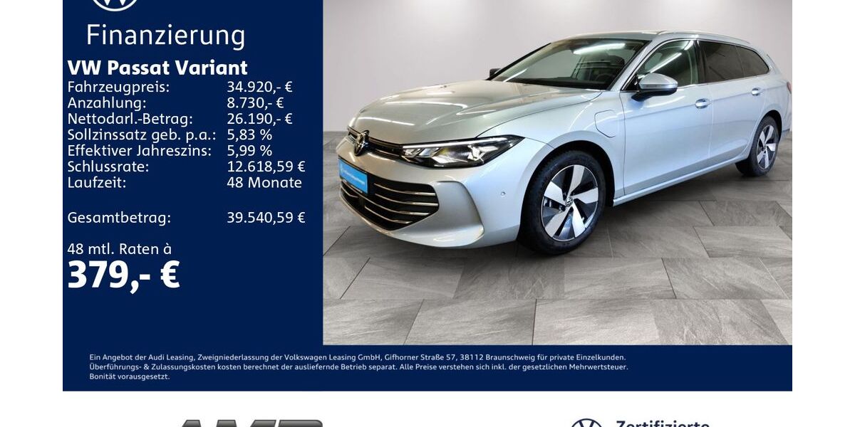VW Passat Variant 19.160 km 34.920 &euro; Borna 04552