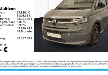 VW T7 Multivan 9.500 km 52.930 &euro; Leipzig 04178