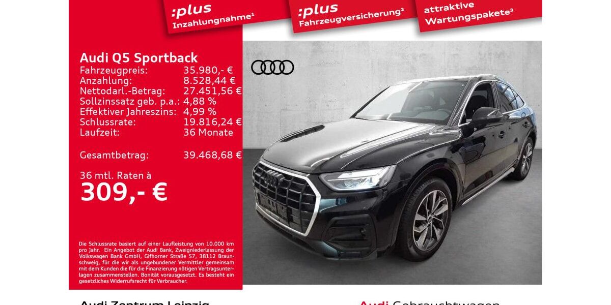 Audi Q5 49.704 km 34.890 &euro; Leipzig 04129