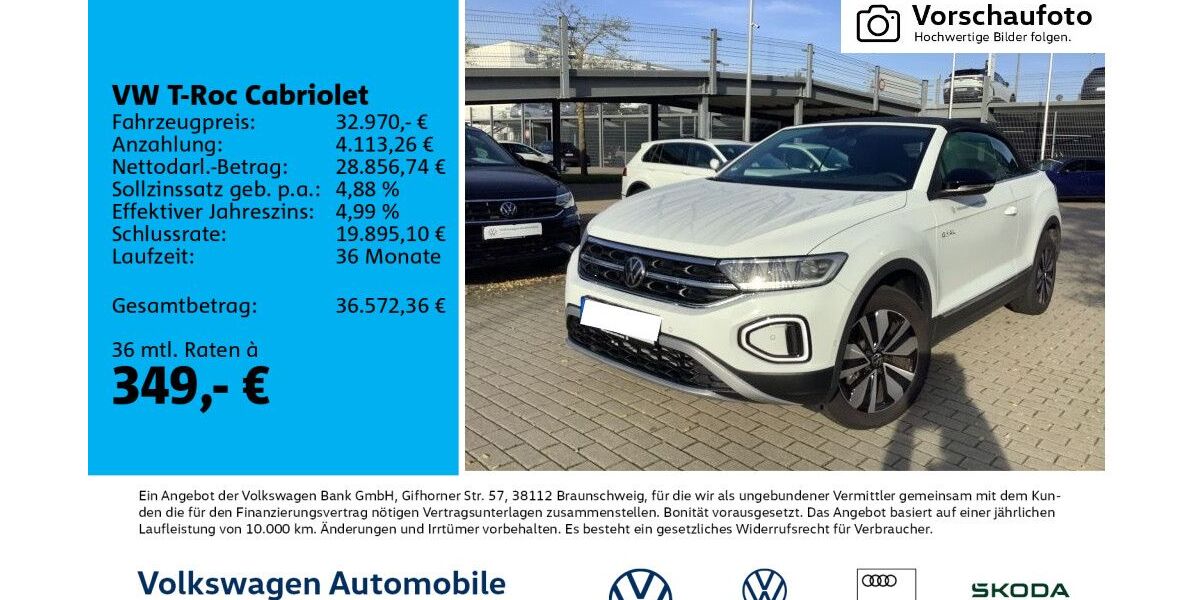 VW T-Roc 7.500 km 29.970 &euro; Leipzig 04277