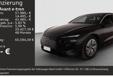 Audi A6 e-tron 14.390 km 57.980 &euro; Borna 04552