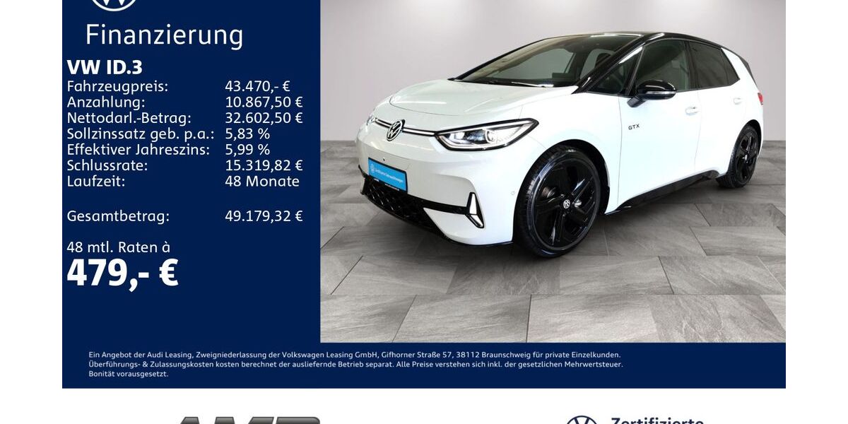 VW ID.3 14.020 km 43.470 &euro; Borna 04552