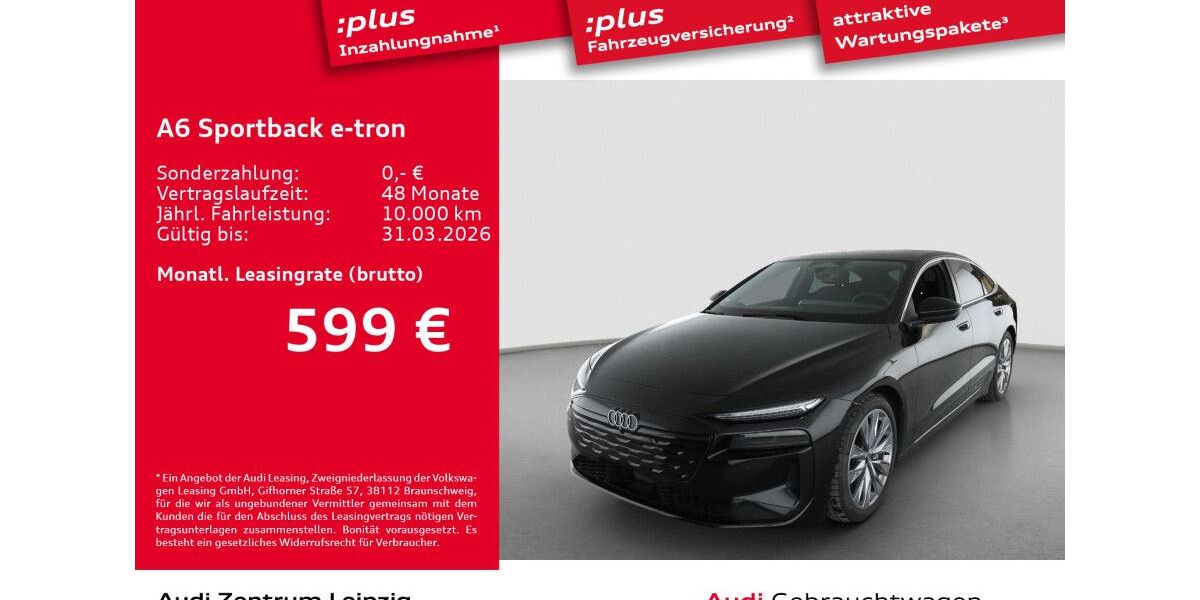 Audi A6 e-tron 8.772 km 68.880 &euro; Leipzig 04129