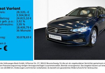 VW Passat Variant 25.165 km 28.320 &euro; Leipzig 04178