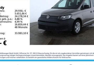 VW Caddy 11.505 km 29.930 &euro; Leipzig 04178