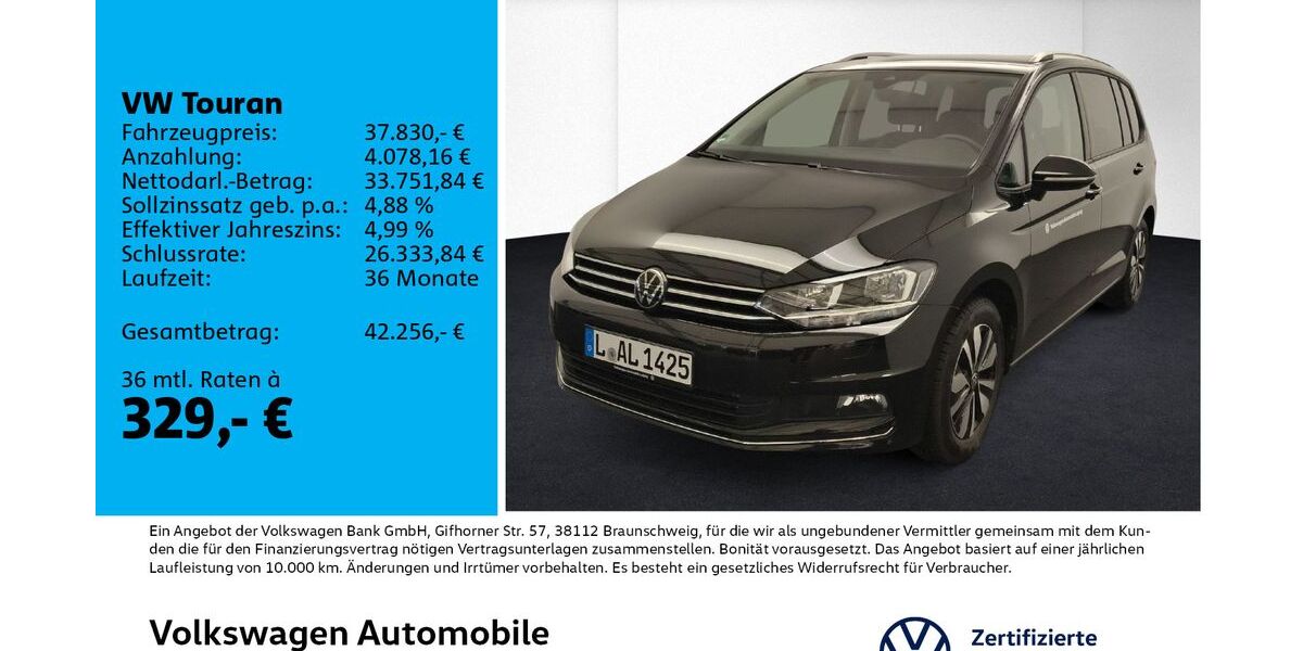 VW Touran 19.000 km 36.930 &euro; Leipzig 04178