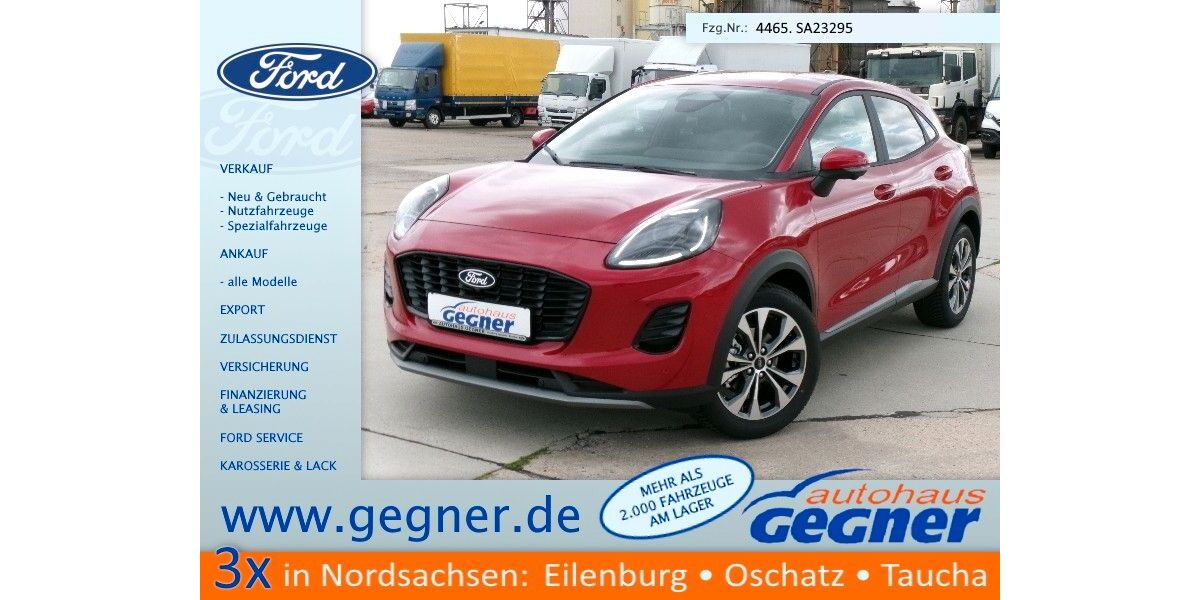 Ford Puma 1.500 km 22.840 &euro; Eilenburg 04838