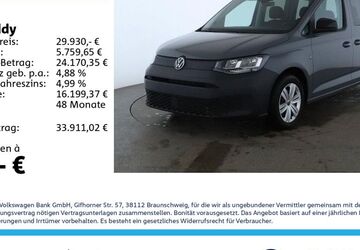 VW Caddy 23.865 km 29.930 &euro; Leipzig 04178