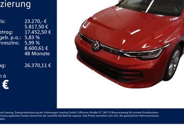 VW Golf 8.040 km 23.270 &euro; Borna 04552