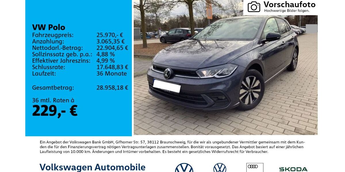 VW Polo 5.000 km 22.970 &euro; Leipzig 04277