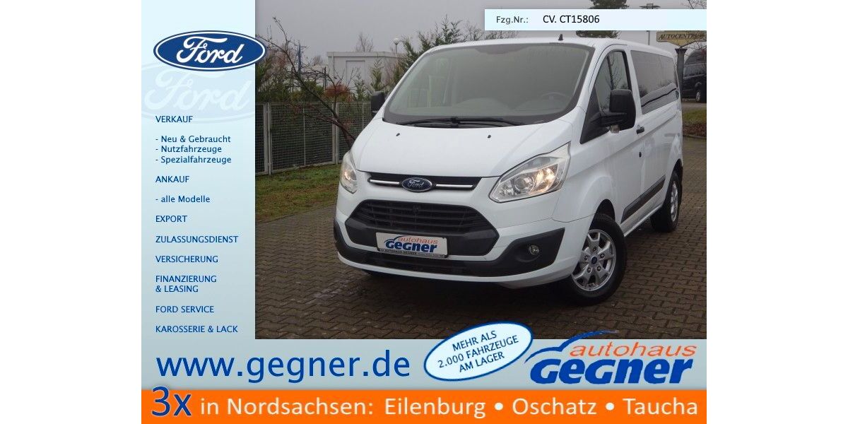 Ford Transit Custom 188.418 km 14.840 &euro; Eilenburg 04838
