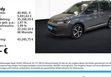 VW Caddy 18.929 km 39.890 &euro; Leipzig 04178