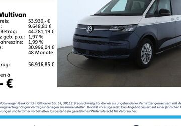 VW T7 Multivan 34.798 km 52.460 &euro; Leipzig 04178