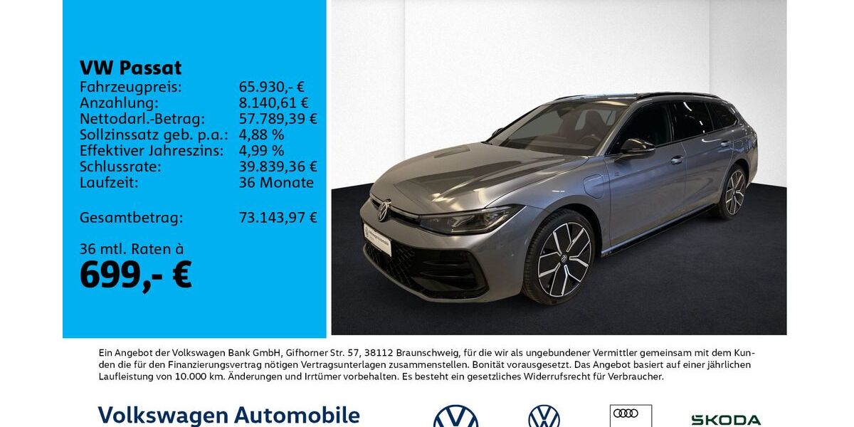 VW Passat 7.500 km 63.930 &euro; Leipzig 04178