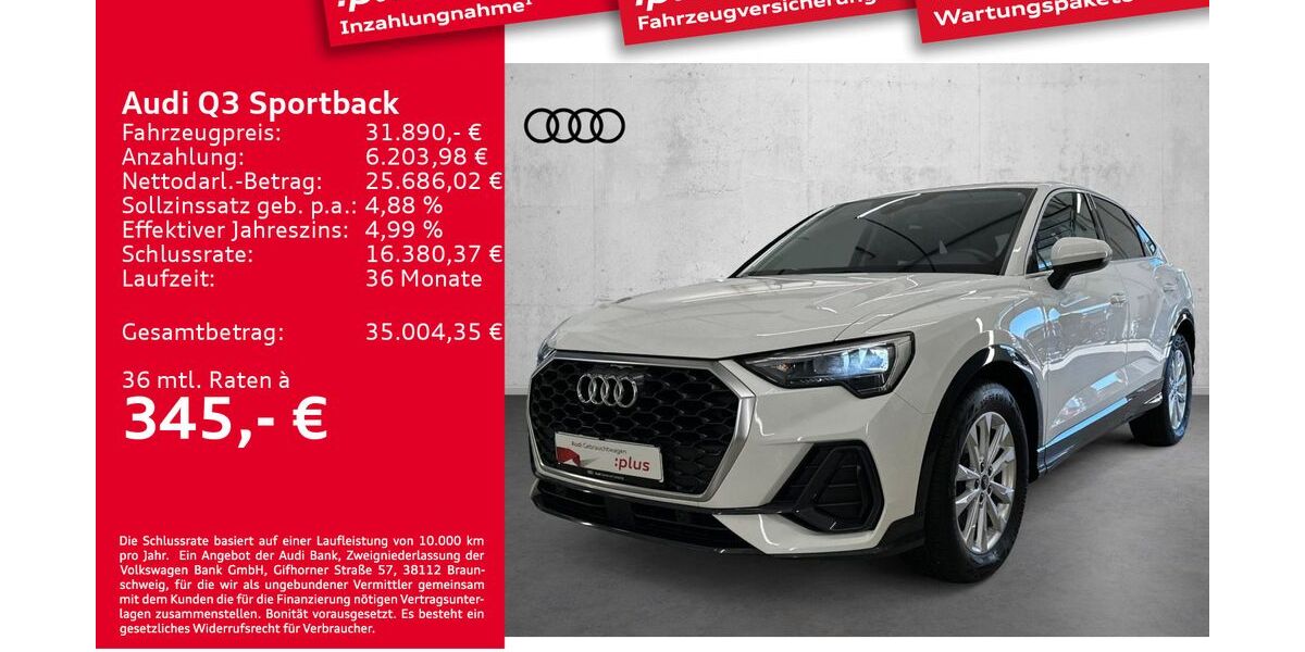 Audi Q3 61.341 km 30.880 &euro; Leipzig 04129