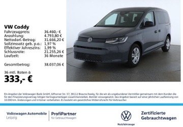 VW Caddy 15.011 km 35.990 &euro; Leipzig 04178