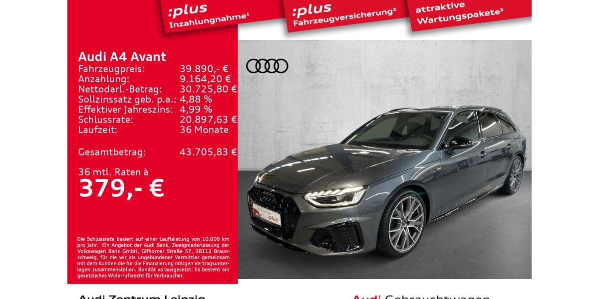 Audi A4 18.931 km 39.890 &euro; Leipzig 04129