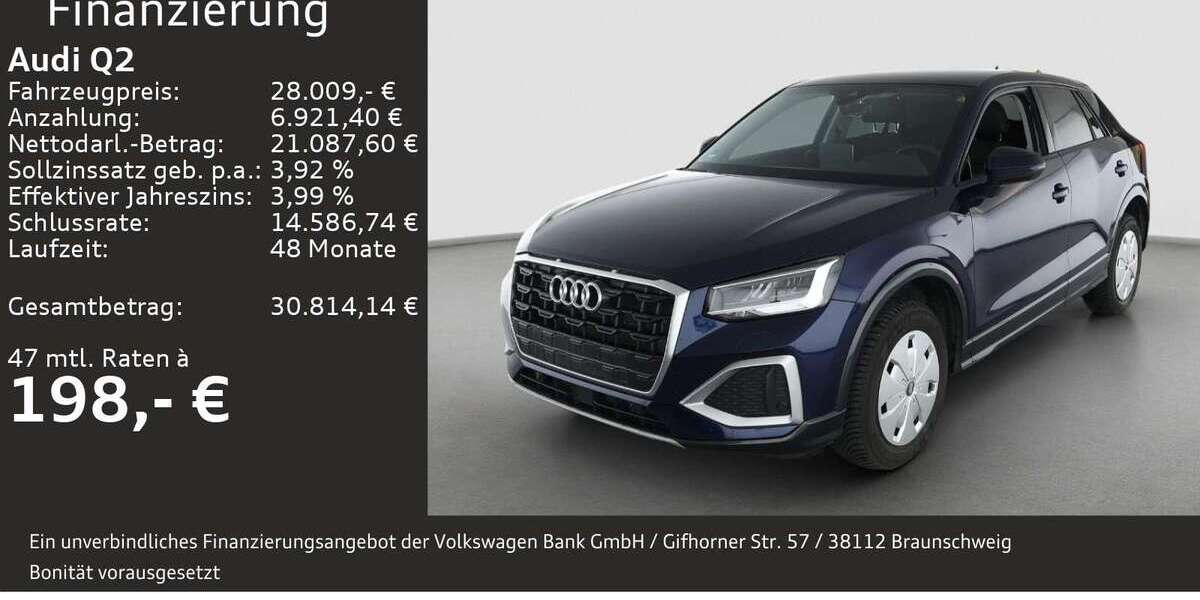 Audi Q2 14.690 km 27.460 &euro; Borna 04552
