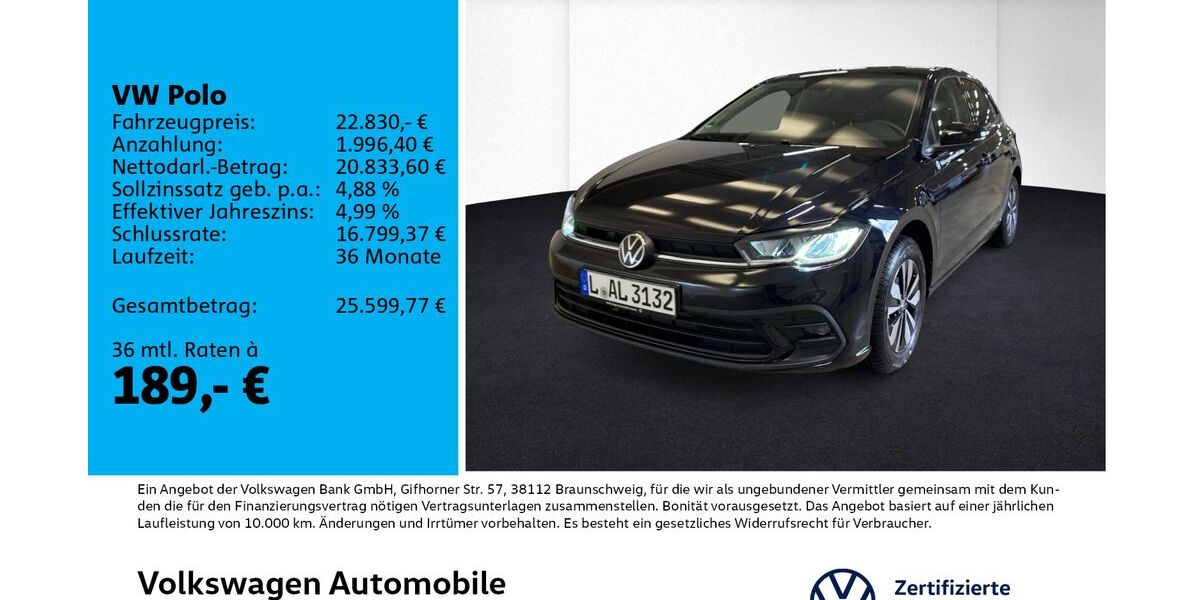 VW Polo 8.500 km 21.930 &euro; Leipzig 04178