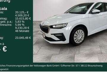 Skoda Scala 20.000 km 19.730 &euro; Borna 04552