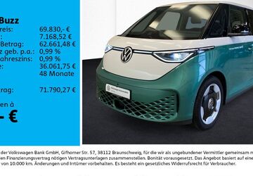 VW ID. Buzz 7.500 km 65.930 &euro; Leipzig 04178