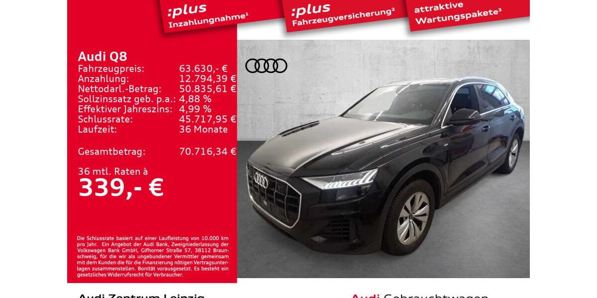 Audi Q8 34.746 km 62.780 &euro; Leipzig 04129