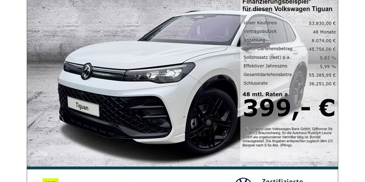 VW Tiguan 9.500 km 52.920 &euro; Leuna 06237