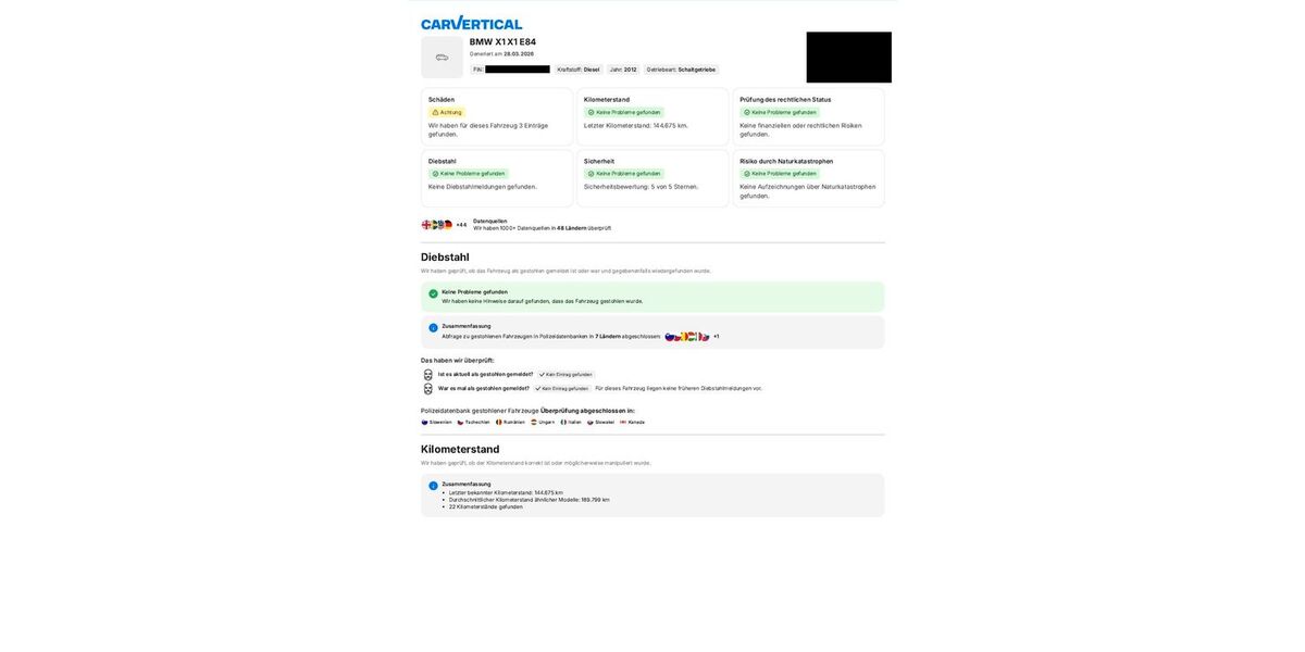 BMW X1 152.000 km 8.500 &euro; Leuna 06237