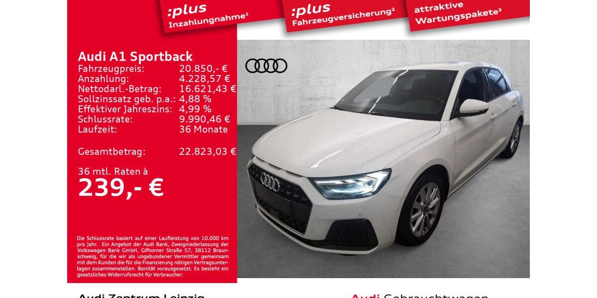 Audi A1 48.719 km 19.890 &euro; Leipzig 04129