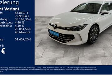 VW Passat Variant 19.310 km 44.970 &euro; Borna 04552
