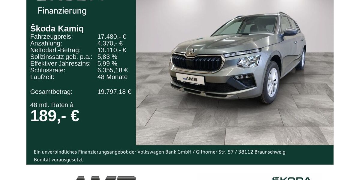 Skoda Kamiq 24.210 km 17.480 &euro; Borna 04552