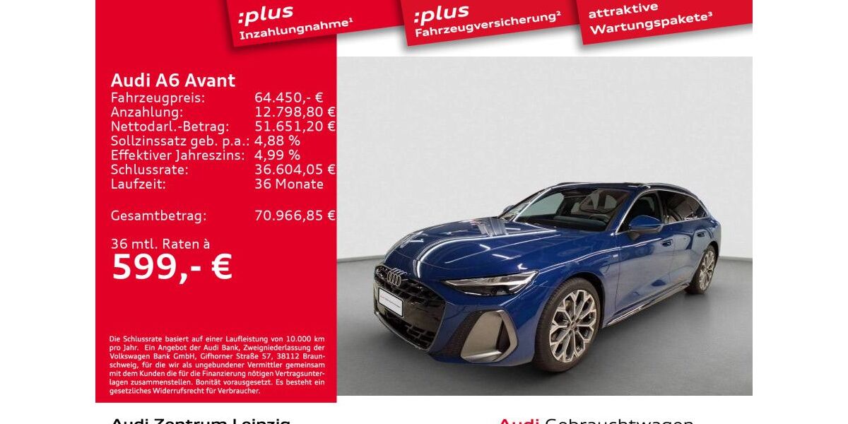 Audi A6 15.398 km 63.880 &euro; Leipzig 04129