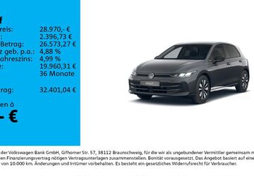 VW Golf 8.500 km 28.970 &euro; Leipzig 04277