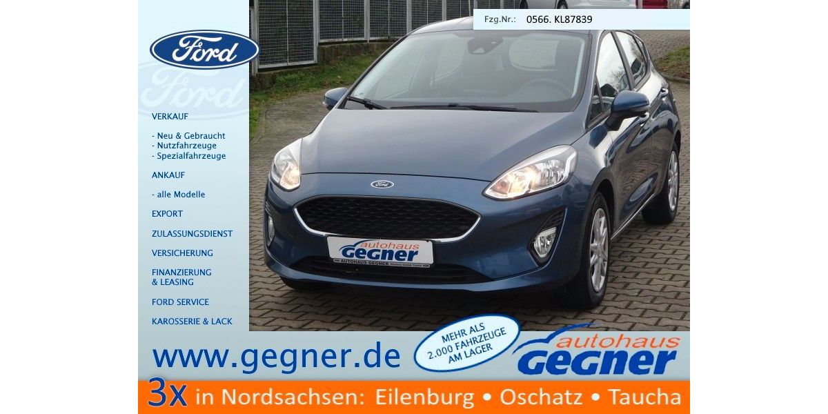 Ford Fiesta 84.668 km 7.840 &euro; Eilenburg 04838