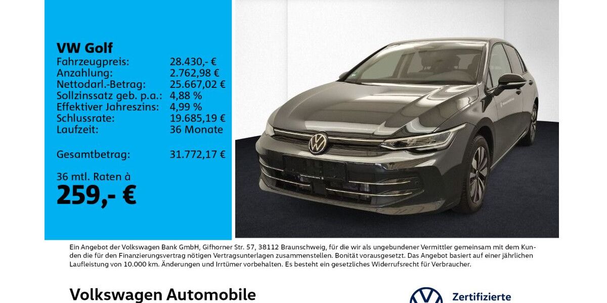 VW Golf 7.500 km 26.930 &euro; Leipzig 04178