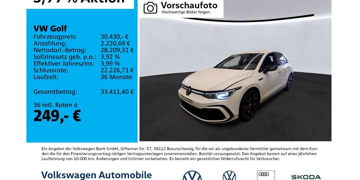 VW Golf 27.679 km 30.430 &euro; Leipzig 04178