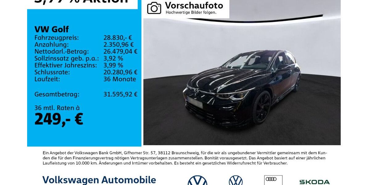 VW Golf 39.200 km 28.830 &euro; Leipzig 04178