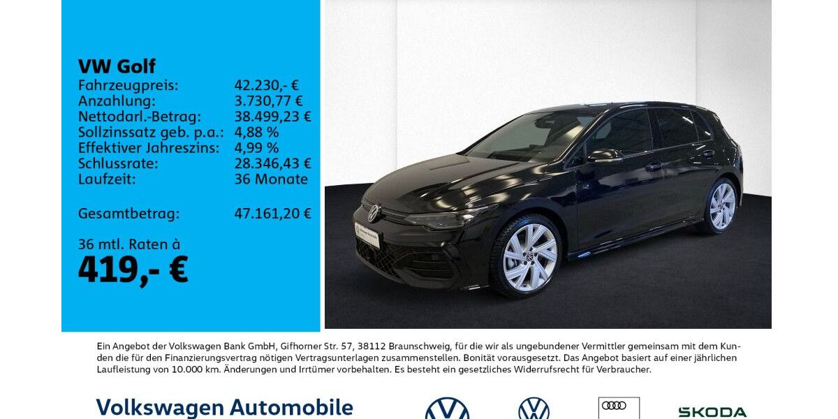 VW Golf 7.900 km 41.430 &euro; Leipzig 04178