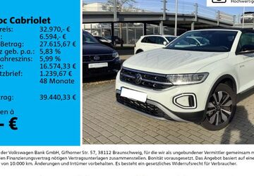 VW T-Roc 7.000 km 32.970 &euro; Leipzig 04277