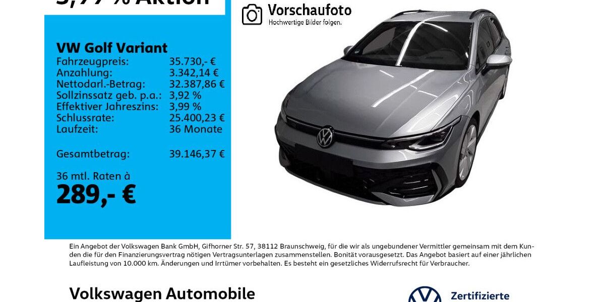 VW Golf 16.561 km 34.860 &euro; Leipzig 04178