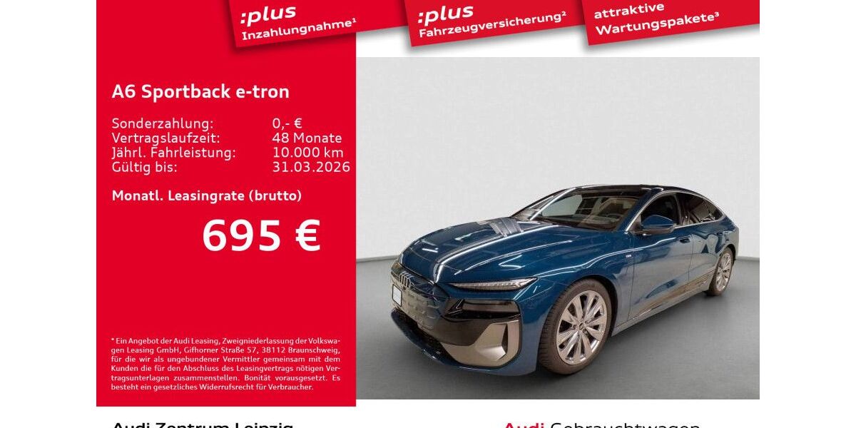 Audi A6 e-tron 2.245 km 77.770 &euro; Leipzig 04129