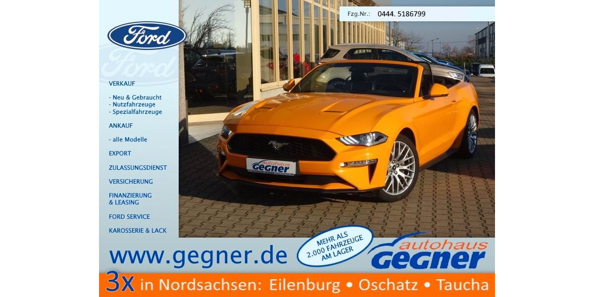 Ford Mustang 86.768 km 34.840 &euro; Eilenburg 04838