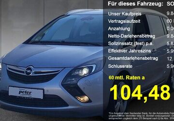 Opel Zafira Tourer 125.100 km 9.840 &euro; Merseburg 06217