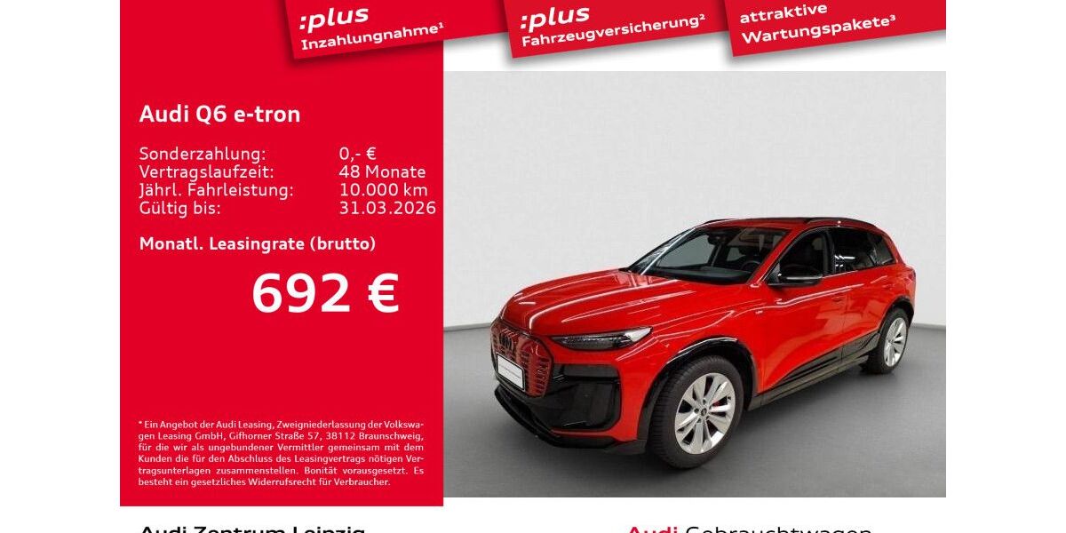 Audi Q6 e-tron 10.803 km 73.180 &euro; Leipzig 04129