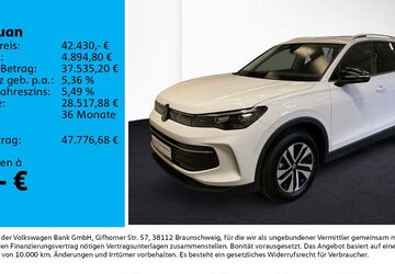 VW Tiguan 7.500 km 42.430 &euro; Leipzig 04178