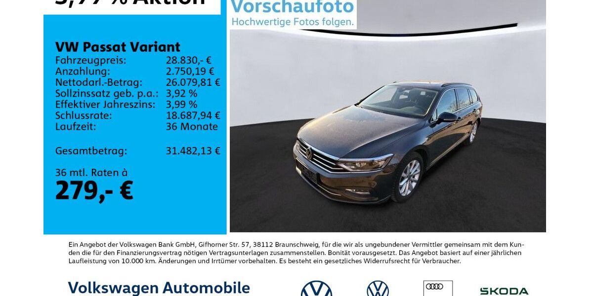 VW Passat 69.400 km 27.960 &euro; Leipzig 04178