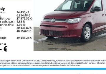VW Caddy 26.852 km 34.430 &euro; Leipzig 04178